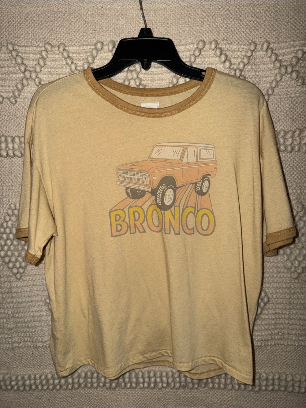 American Eagle Tailgate Graphic Bronco Tee